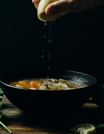 La saveur est si bonne que vous essayerez de manger avec les yeux.